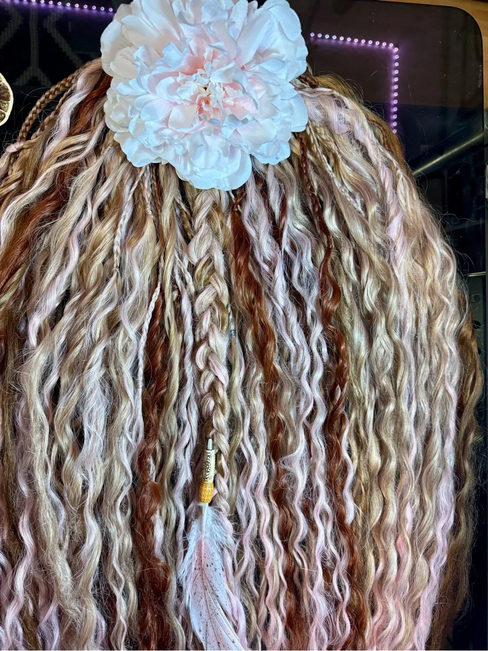 Handmade stylish braided